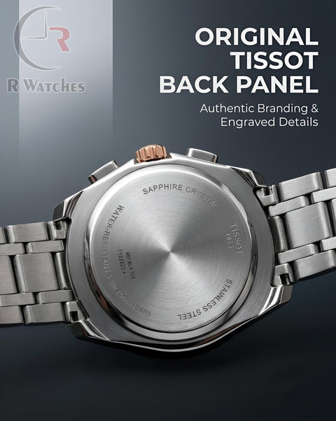 Tissot Dual Tone Black – Premium Luxury Chronograph Watch