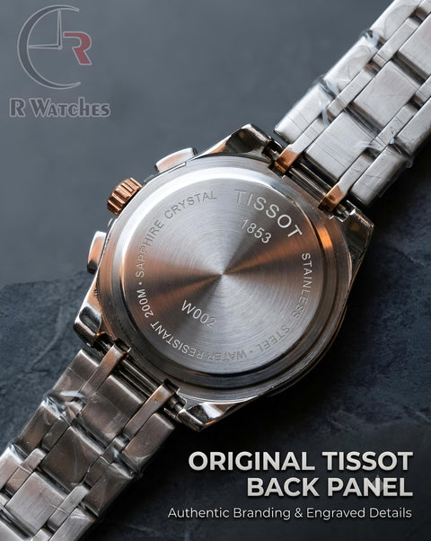 Tissot Dual Tone White – Premium Luxury Chronograph Watch