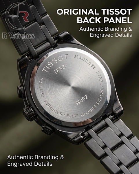 Tissot Full Black – Premium Luxury Chronograph Watch