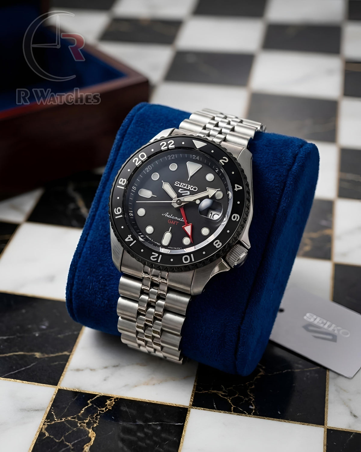 (OS) Seiko Silver Black