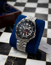 (OS) Seiko Silver Black
