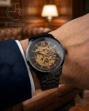 (OS2)🖤⭐ Fossil Automatic Full Red Black (FSAM25)