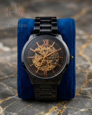 (OS2)🖤⭐ Fossil Automatic Full Red Black (FSAM25)