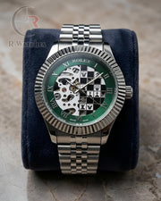 (OS) Rolex Automatic Chess Silver Green