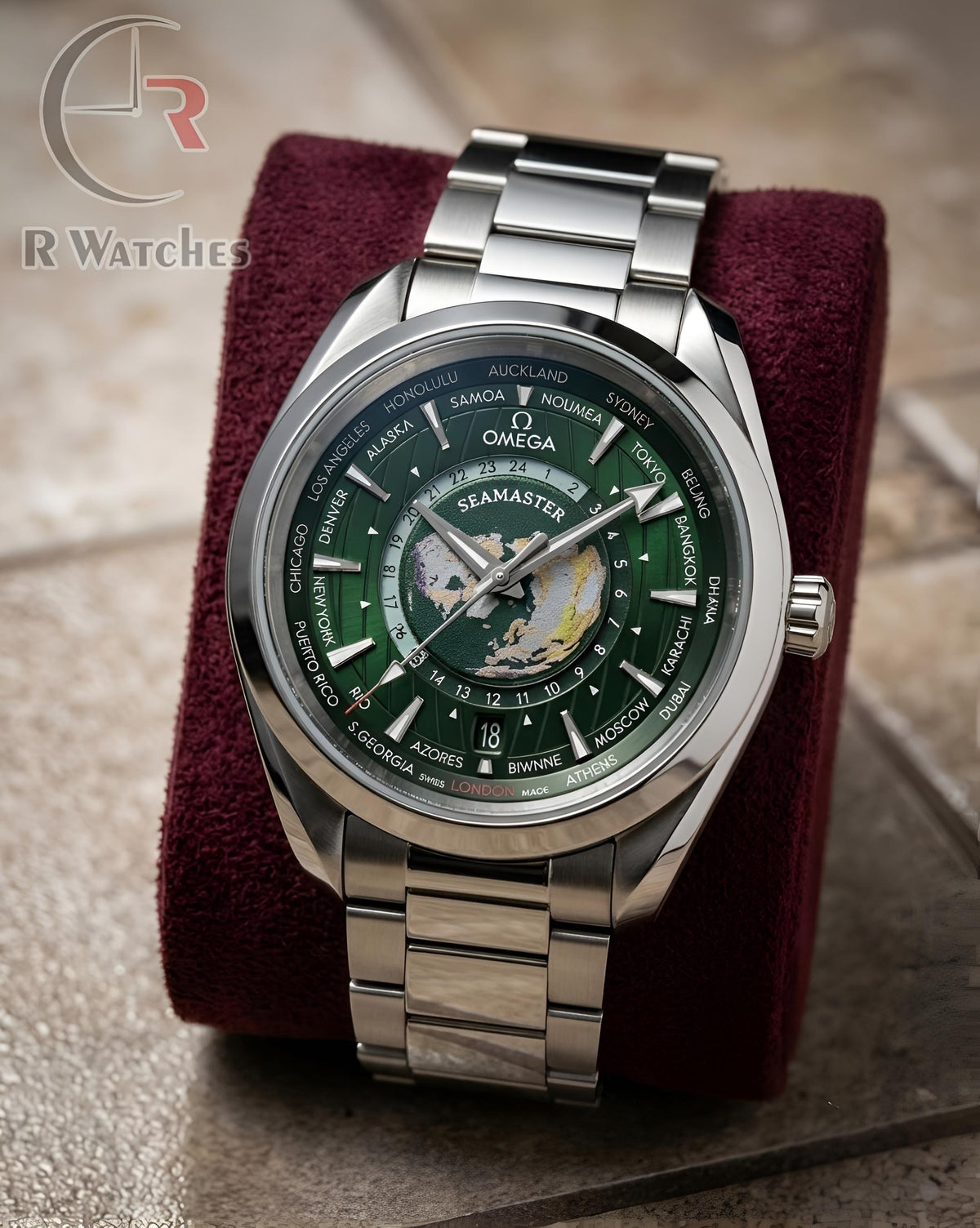 (OS) Omega World Silver Green
