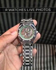 (OS)🖤 AP Machinery Silver Green (APP13)