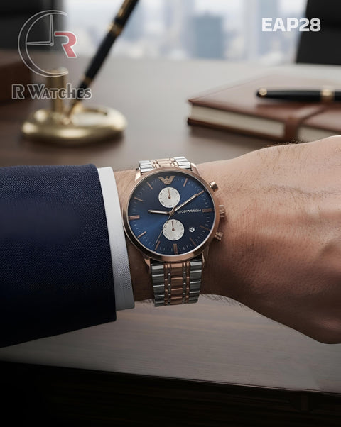 (SS)🖤⭐ Armani Blue Rose Gold (EAP28)
