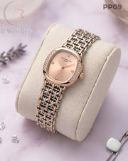 (OS)🖤⭐ Patek Philippe Girls Diamond Rose Gold Pink (PPG9)