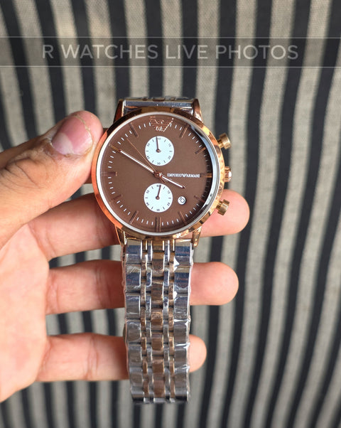 (SS)🖤⭐ Armani Rose Gold Brown (EAP17)