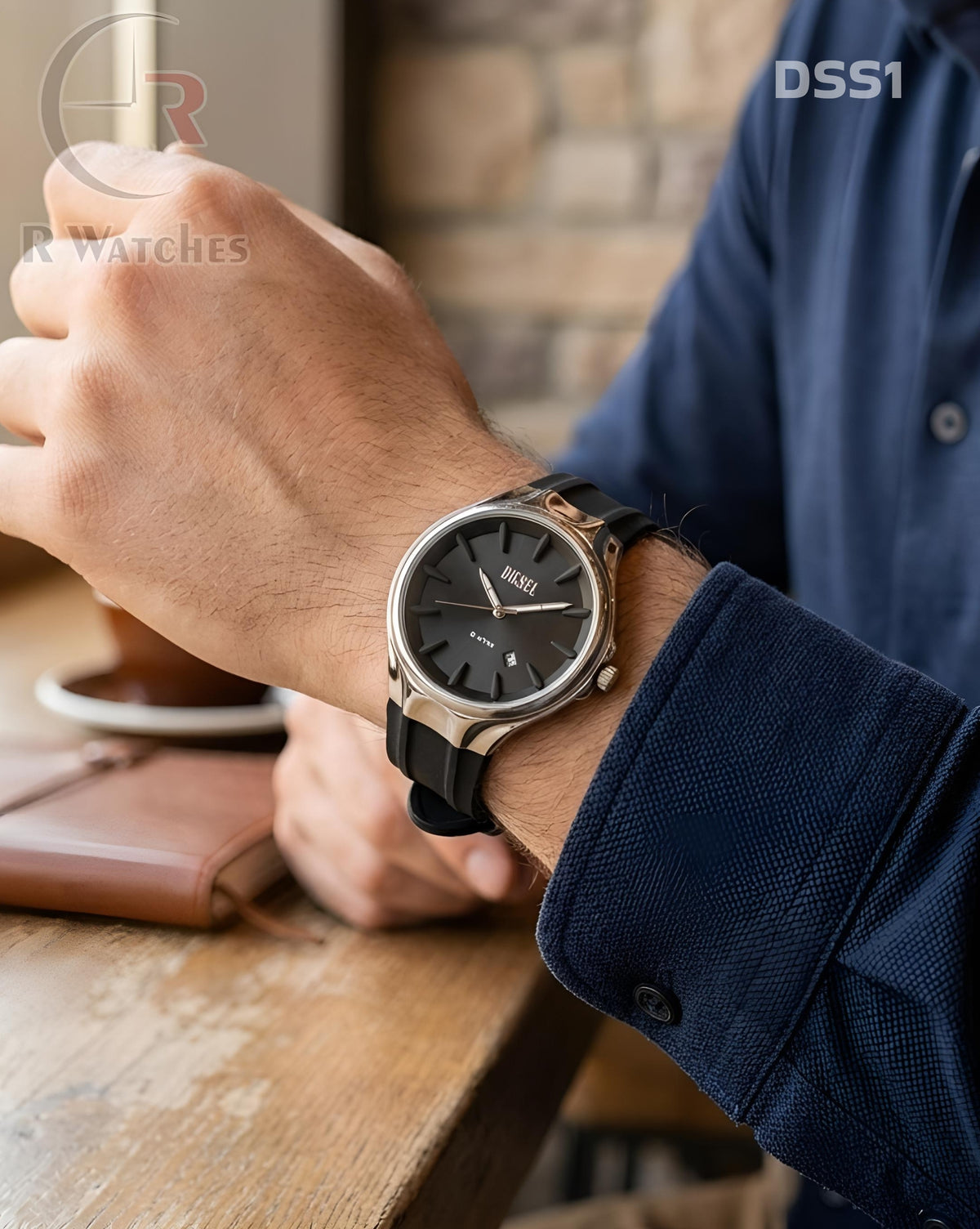 (SS)🖤 Diesel Silicon Black Silver (DSS1)