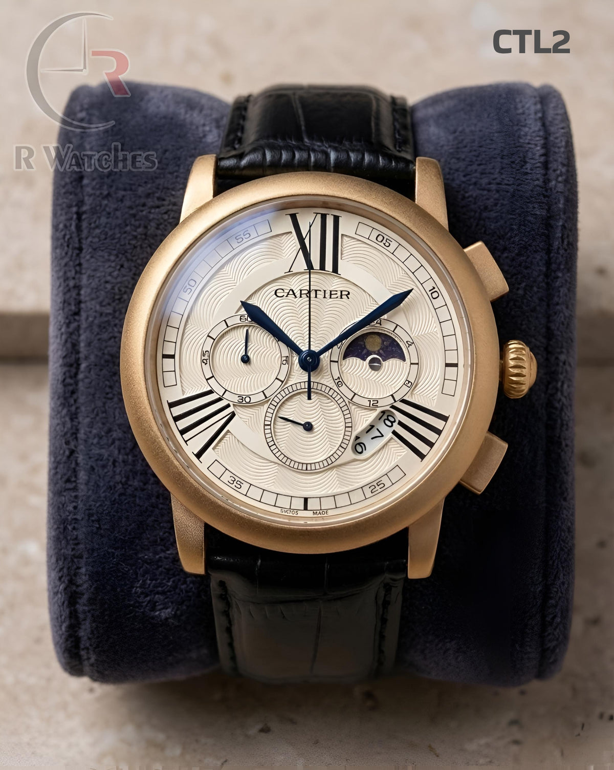 (OS)🖤⬆️ Cartier Leather Black White (CTL2)