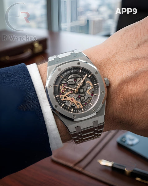 (OS)🖤⬆️ AP Machinery Silver Black (APP9)