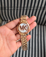 (OS)🖤⭐ MK Girls Rose Gold White (MKG1)