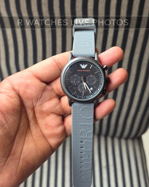 (OS)🖤⭐ Armani Silicon Black Grey (EAS2)
