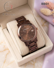 (OS)🖤⭐ Burberry girls full brown (BBG1)
