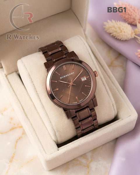 (OS)🖤⭐ Burberry girls full brown (BBG1)