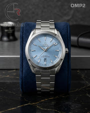 (OS)🖤 Omega Silver Dark Tiffany Blue (OMP2)