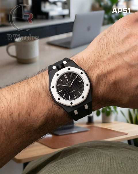 (OS2)🖤⬆️ Ap Silicon Black White (APS1)