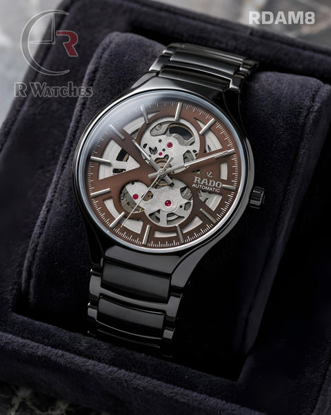 (OS)🖤⭐ Rado Automatic Brown Black (RDAM8)