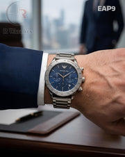 (OS)🖤⬆️ Emporio Armani new silver blue (EAP9)