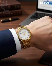 (OS)🖤⭐ Patek philip golden white (PPP21)