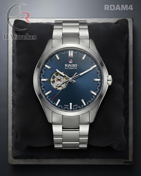 (OS)🖤⭐ Rado Automatic Blue Silver (RDAM4)