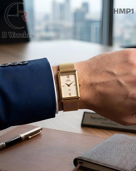 (OS)🖤⭐ HMT Gold White Dial (HMP1)