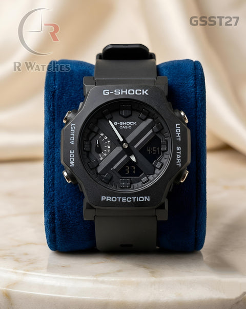 (SS)🖤⭐ G-Shock Cross Full Black (GSST27)