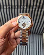 (OS)🖤⭐ Cartier Automatic Dual Tone White (CTAM1)