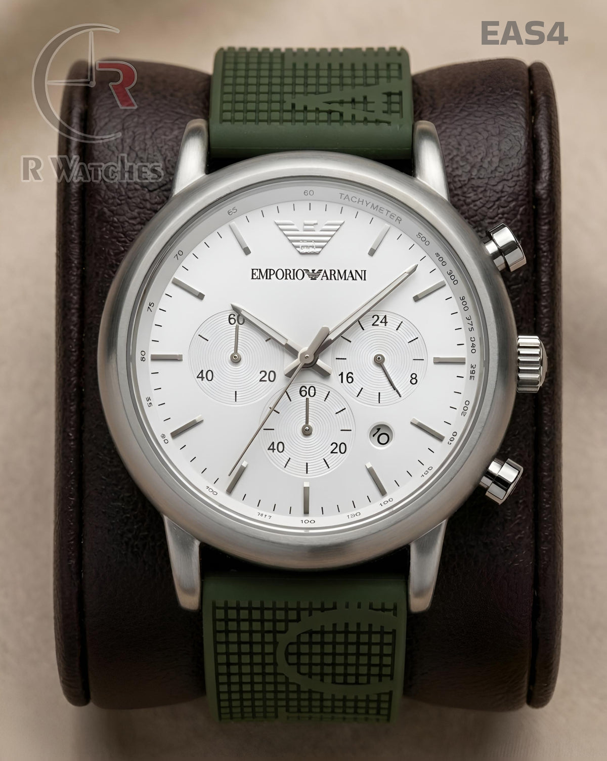 (OS)🖤⭐ Armani Silicon Silver White (EAS4)