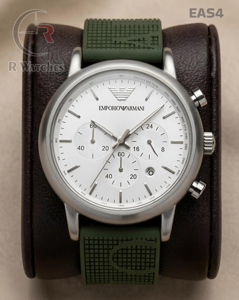(OS)🖤⭐ Armani Silicon Silver White (EAS4)