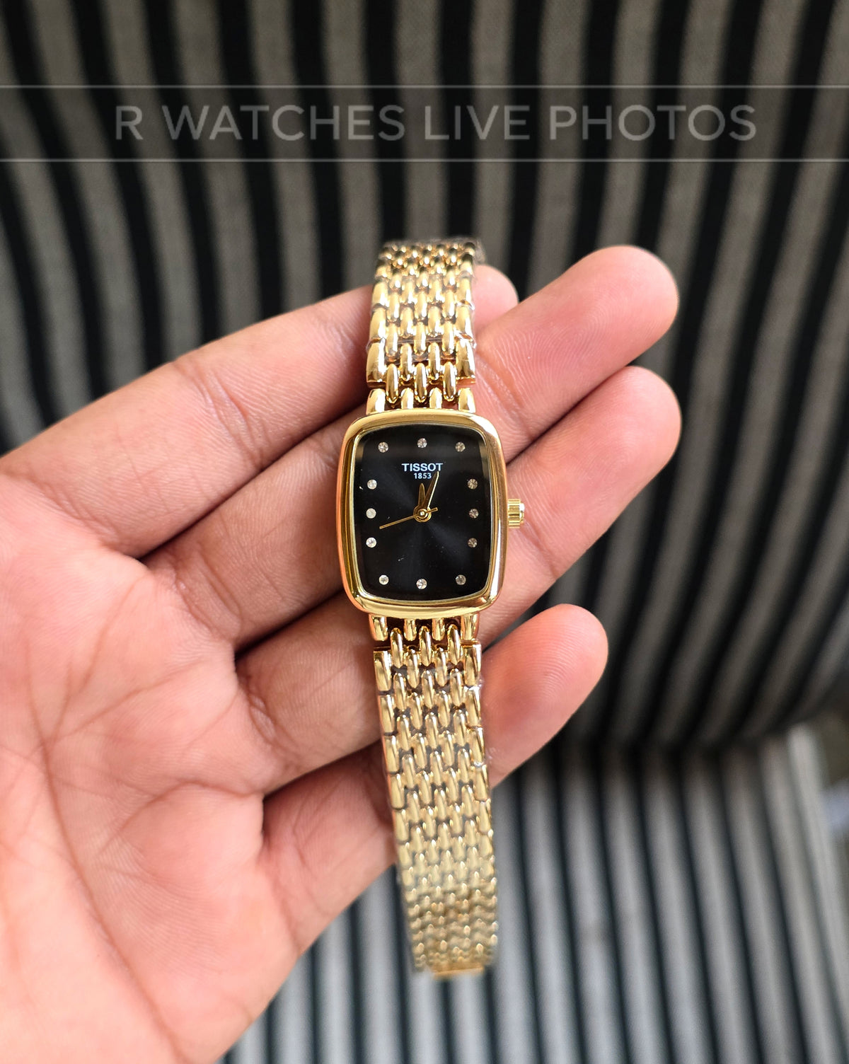 (OS)📷⭐ Tissot Girls Gold Black (TSG7)