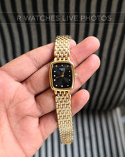 (OS)📷⭐ Tissot Girls Gold Black (TSG7)