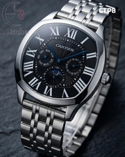 (OS)🖤⭐ Cartier new silver Black (CTP8)