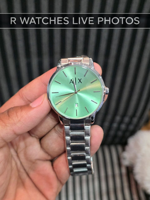 (SS)🖤⬆️⭐ AX Armani silver light green (AXP1)