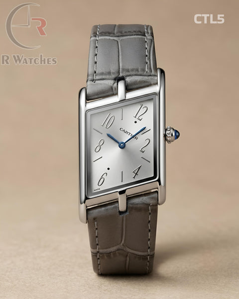 (OS)🖤⭐ Cartier Leather Silver Grey (CTL5)