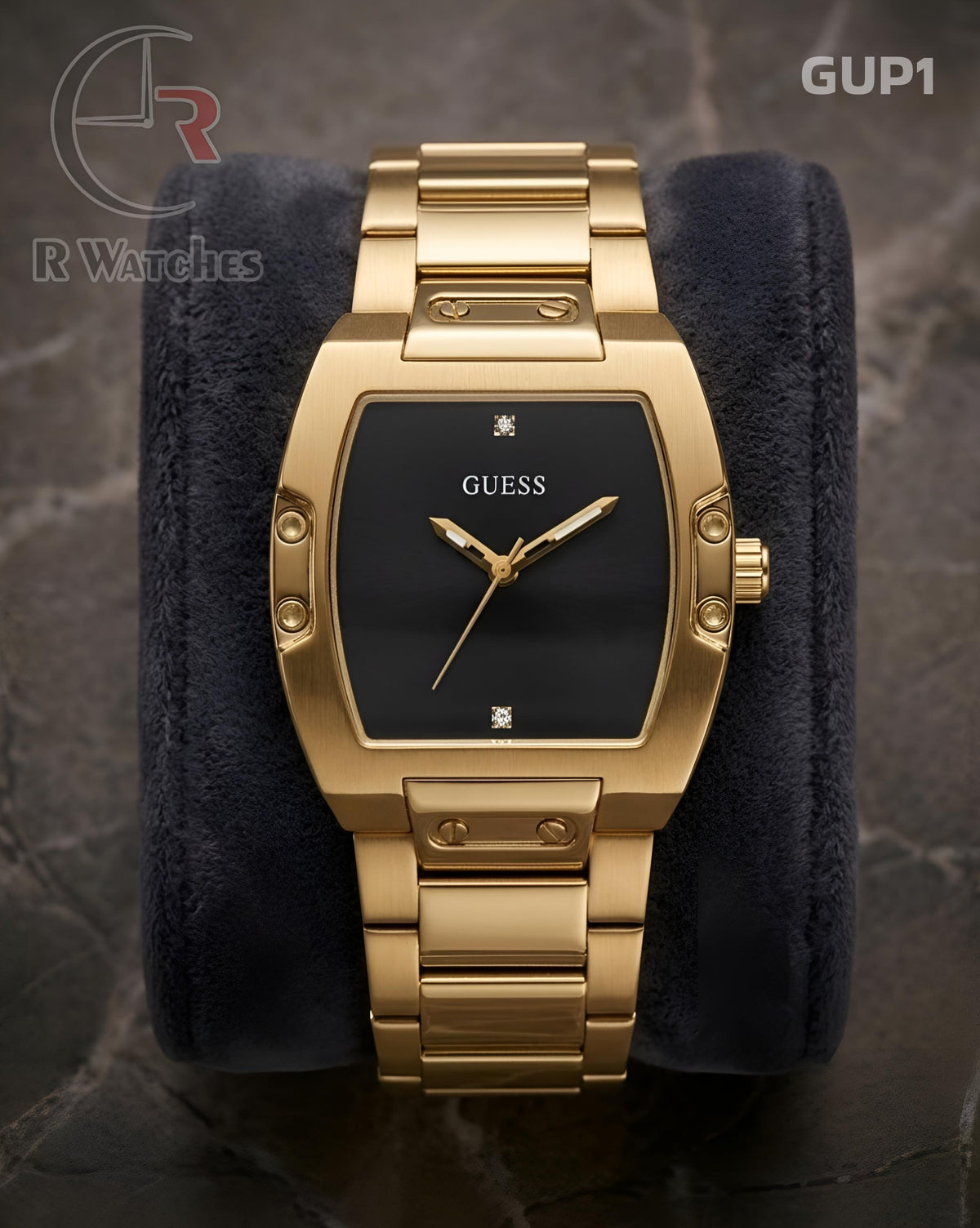 (OS)🖤⬆️ Guess Square Gold Black (GUP1)