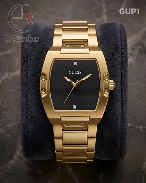 (OS)🖤⬆️ Guess Square Gold Black (GUP1)