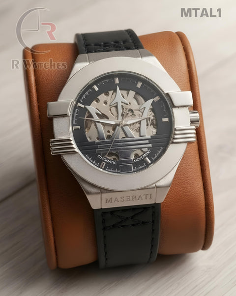 (SS)🖤⭐ Maserati Automatic silver (MTAL1)
