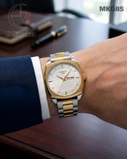 (SS)🖤 Tissot dual tone White (TSP19)