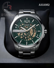 (OS)🖤⭐ AX Automatic Green Silver (AXAM2)