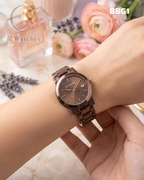 (OS)🖤⭐ Burberry girls full brown (BBG1)