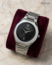 (OS)🖤⭐ Patek philip silver Black (PPP20)