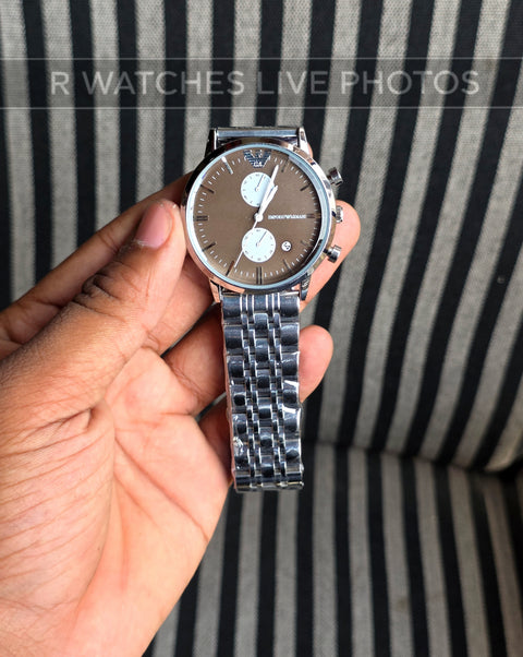 (SS)🖤⬆️⭐ Armani Silver Brown (EAP16)