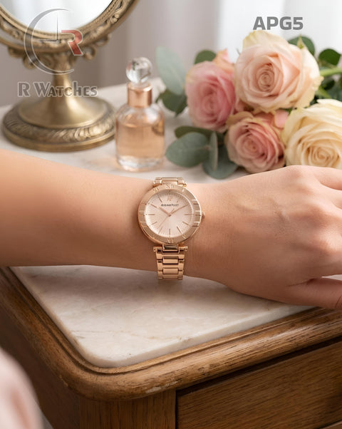 (OS2)🖤⭐ AP girls rose gold pink (APG5)