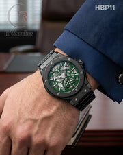 (OS2)🖤⭐ Hublot Machinery Black Green (HBP11)