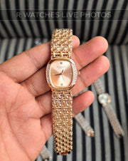 (OS)🖤⭐ Patek Philippe Girls Diamond Full Rose Gold (PPG12)