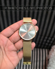 (SS)🖤⭐ DW Gold Grey Dial (DWP7)