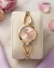 (OS)🖤⭐ HMT Girls Full Gold Dial (HMG5)