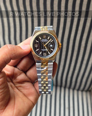 (OS)📷⭐ Rolex Dual Tone Black (RXP19)